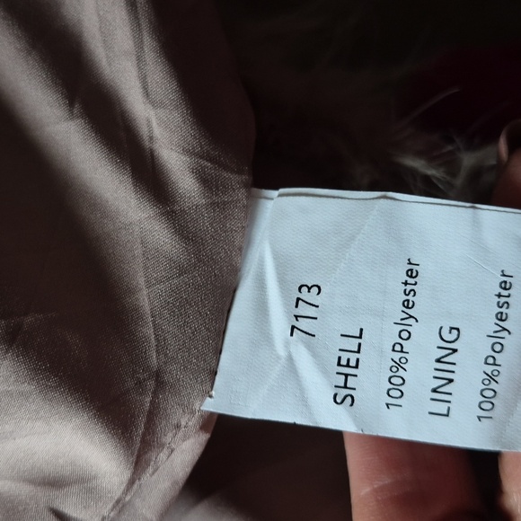 Faux Fur Jacket Sz.XL NWT Tan - Picture 7 of 7